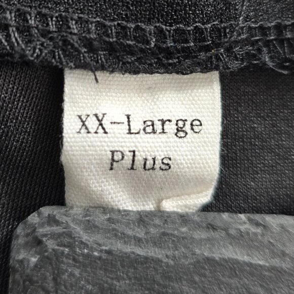 Skort. Front Slit at Hem. Side Hidden In-Seam Zip Closure, Size: XXL - Picture 7 of 8